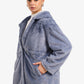 Hooded Faux Fur Coat