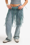 Waist Braided Fringe Belt