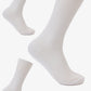 Ribbed Folded Cuff Socks - 3 Pairs