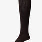 Ribbed Knee-High Socks