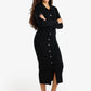 Button-Down Midi Dress