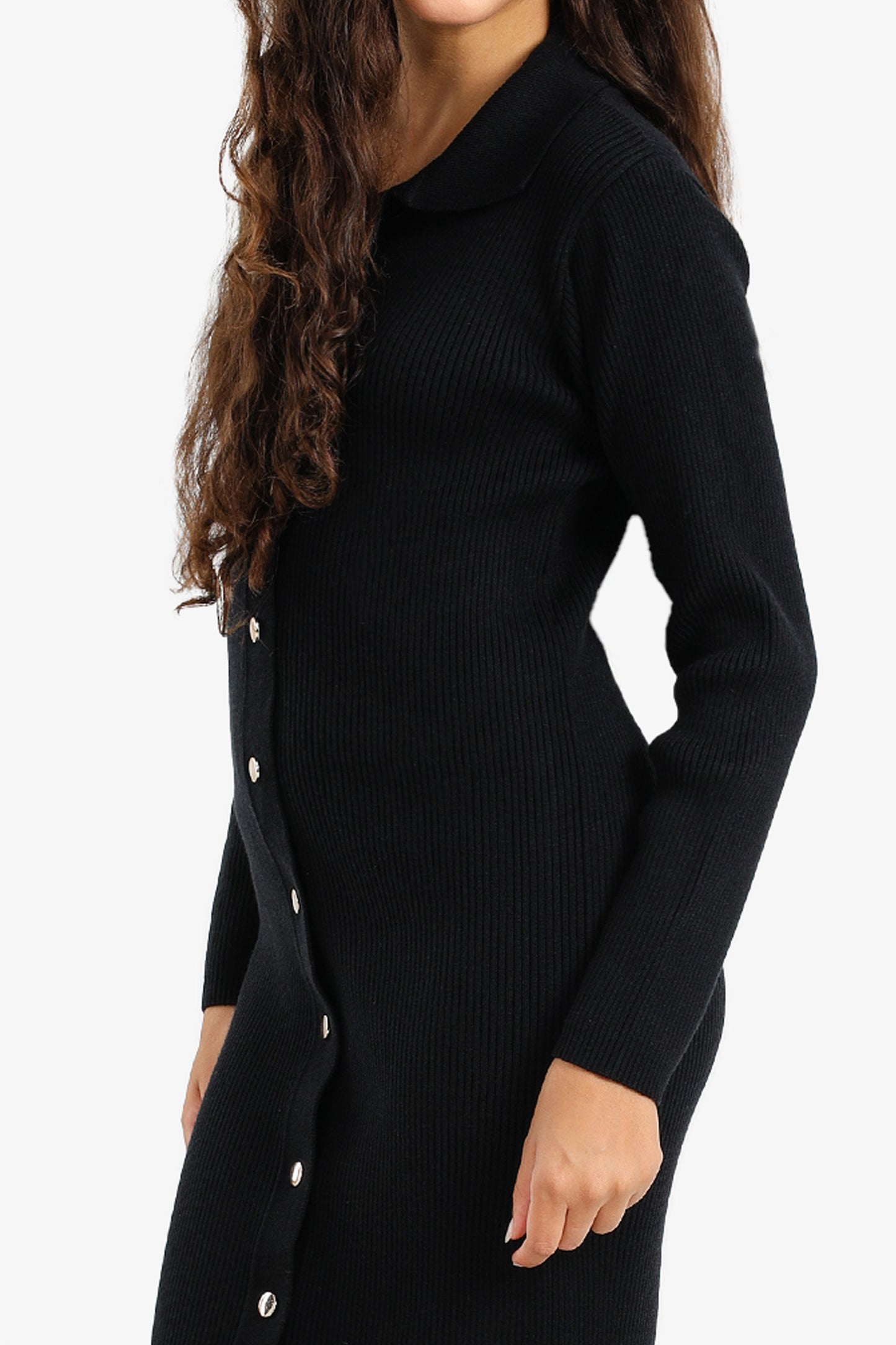 Button-Down Midi Dress