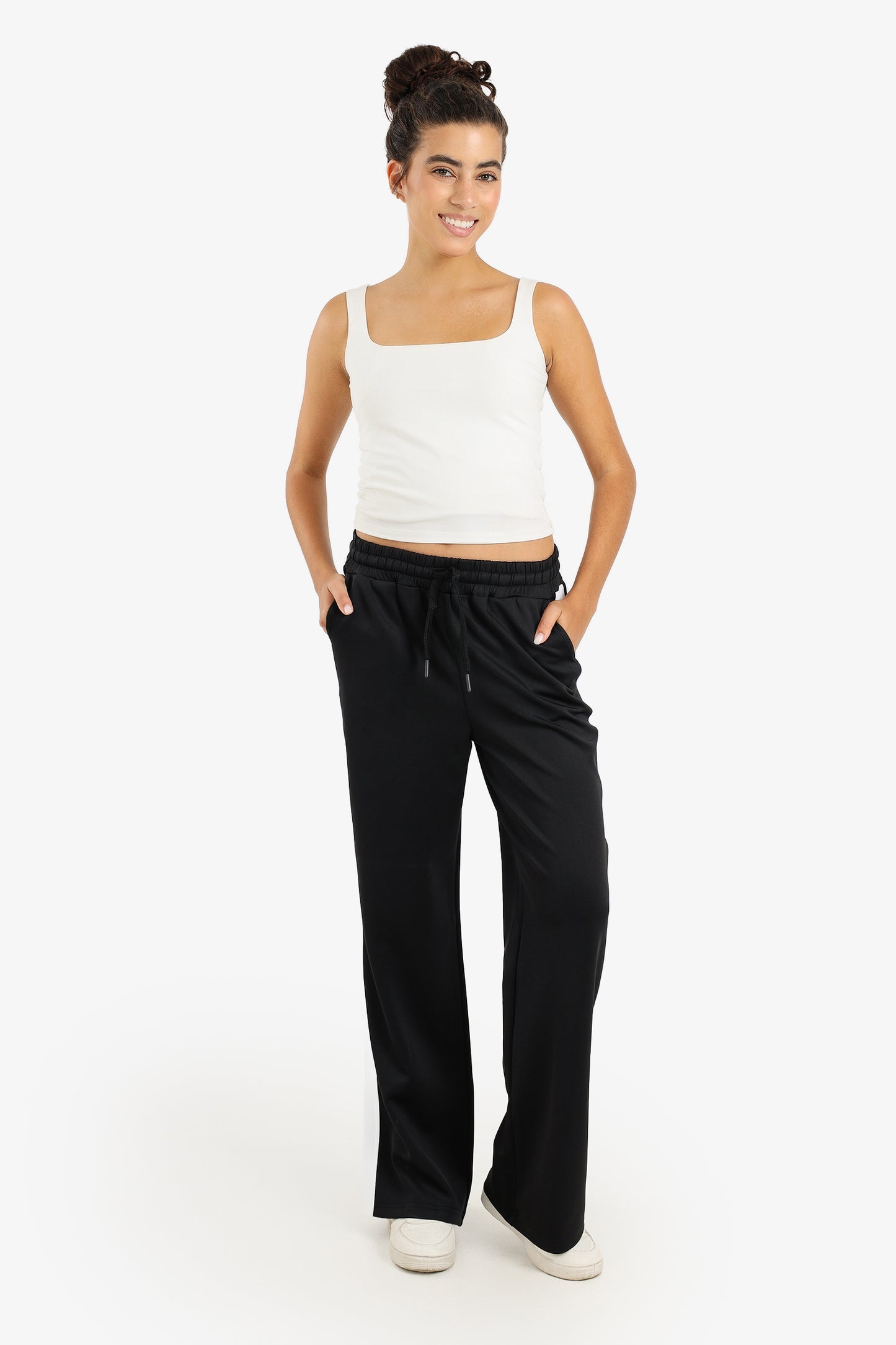Lounge Pants with Contrast Panel