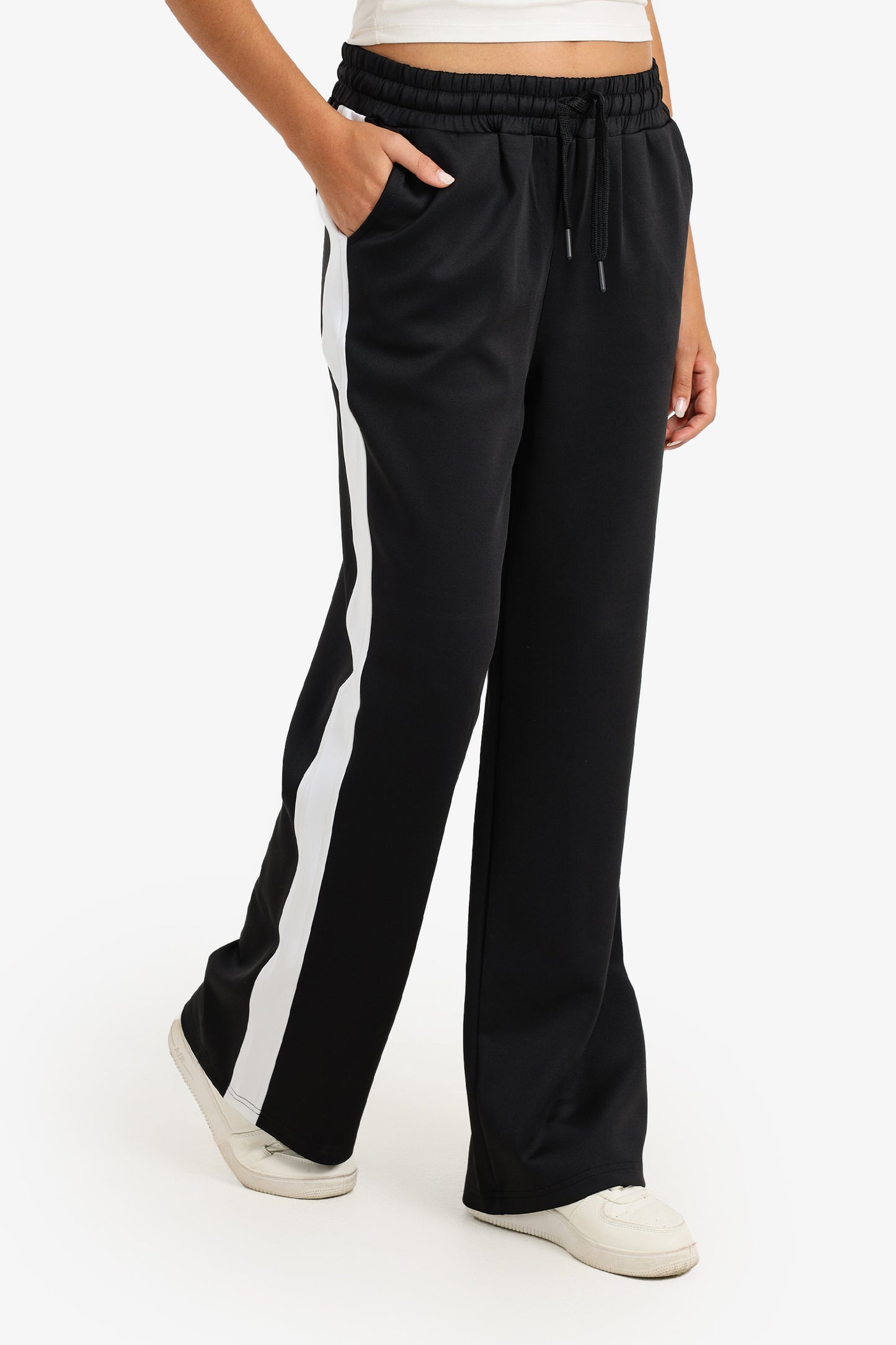 Lounge Pants with Contrast Panel