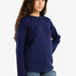 Ribbed Pullover with Side Buttons