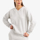 V-Neck Lounge Sweatshirt