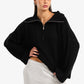 Half-Zip Knitted Pullover