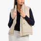High Neck Puffer Vest