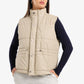 High Neck Puffer Vest