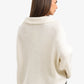 Half-Zip Knitted Pullover