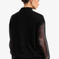 Sheer Sleeve Pullover