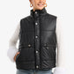 High Neck Puffer Vest
