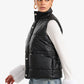 High Neck Puffer Vest