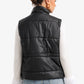 High Neck Puffer Vest
