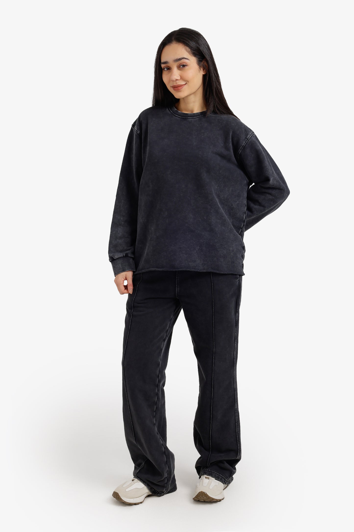 Denim Lounge Sweatshirt