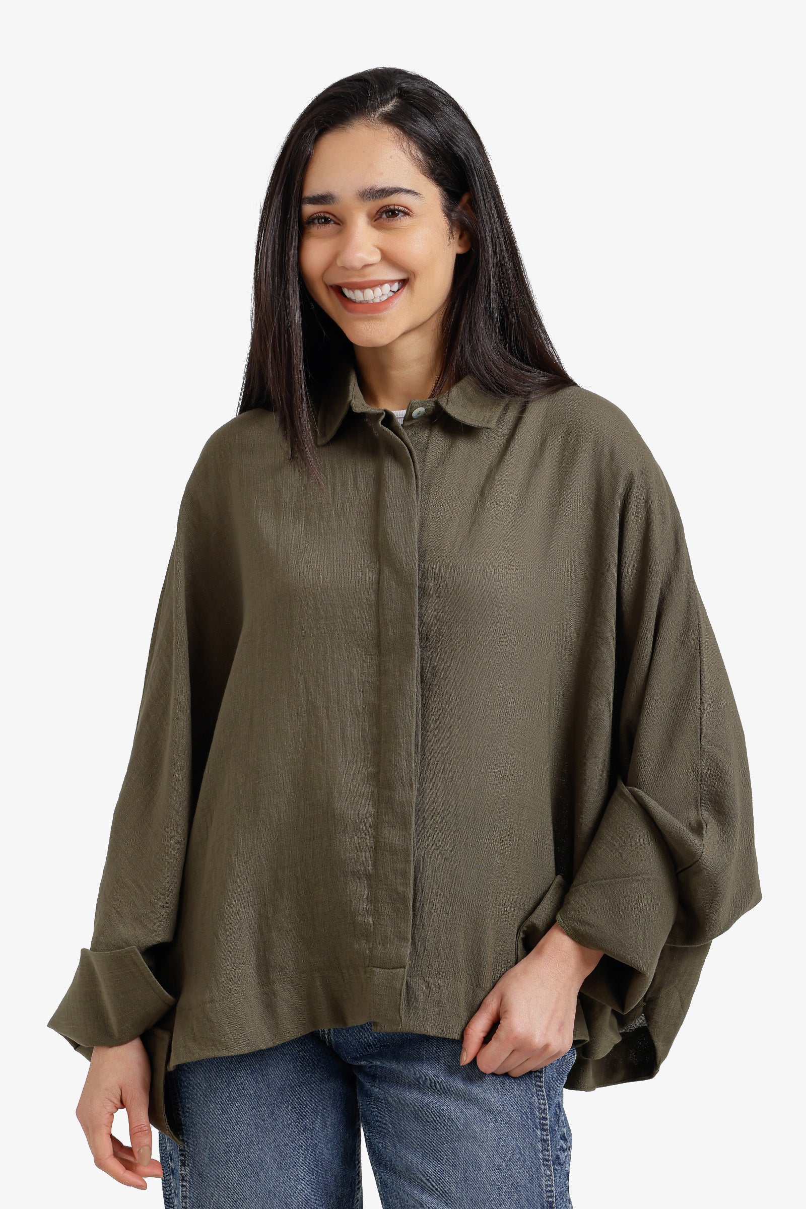 Oversized Long Sleeve Shirt