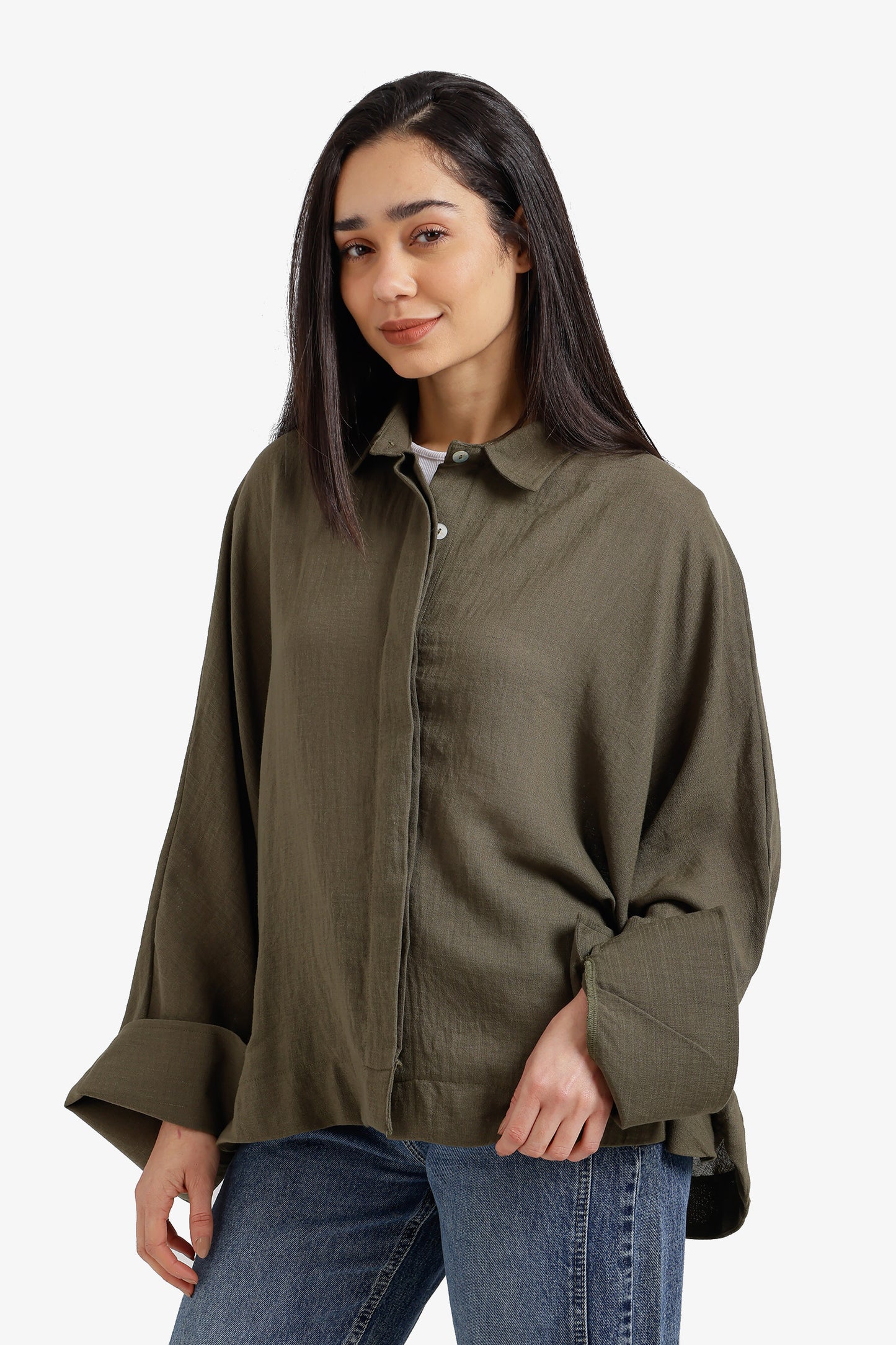 Oversized Long Sleeve Shirt