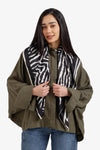 Zebra-Print Scarf
