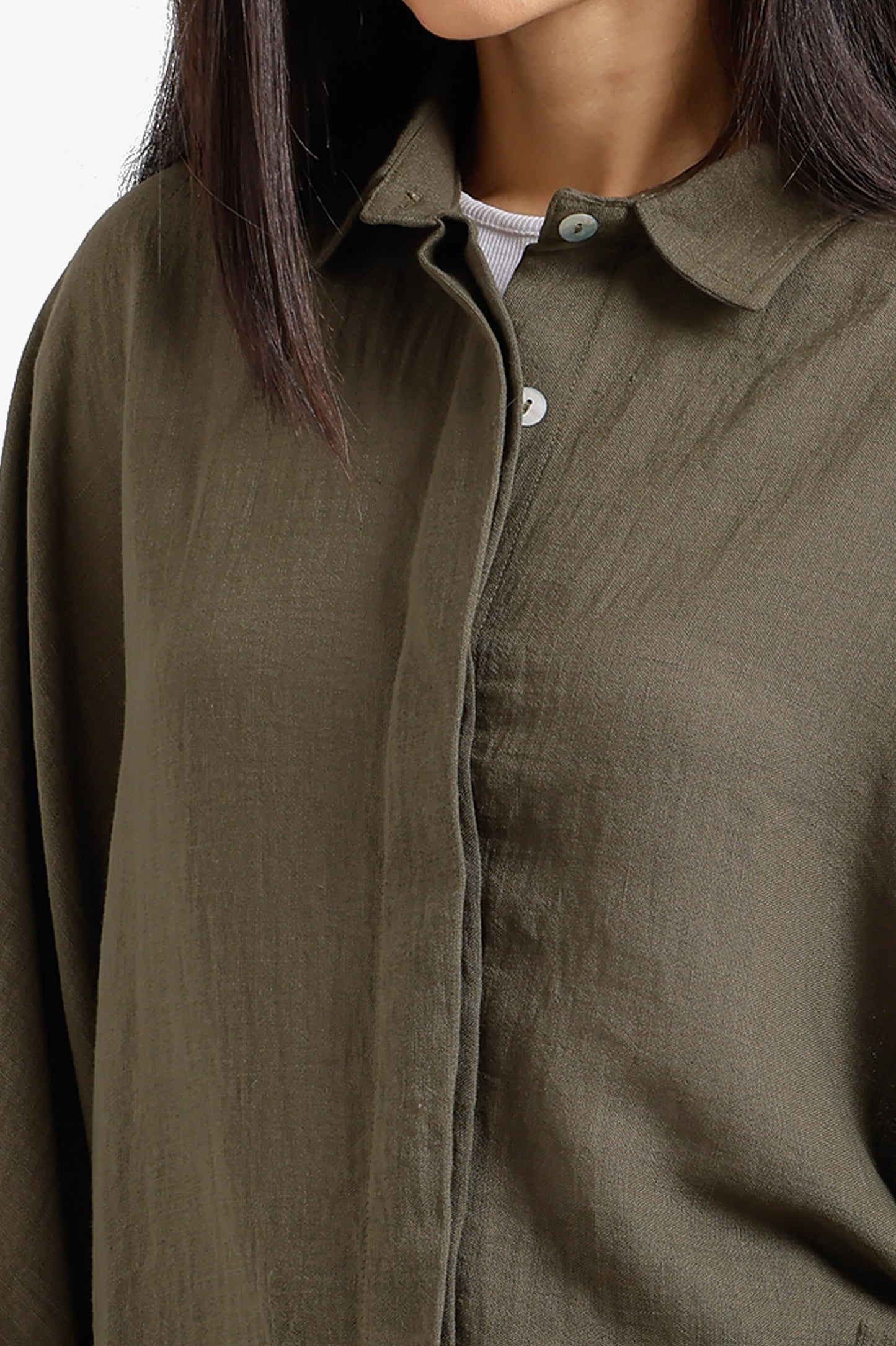 Oversized Long Sleeve Shirt