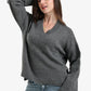 Folded Hem Wool Pullover