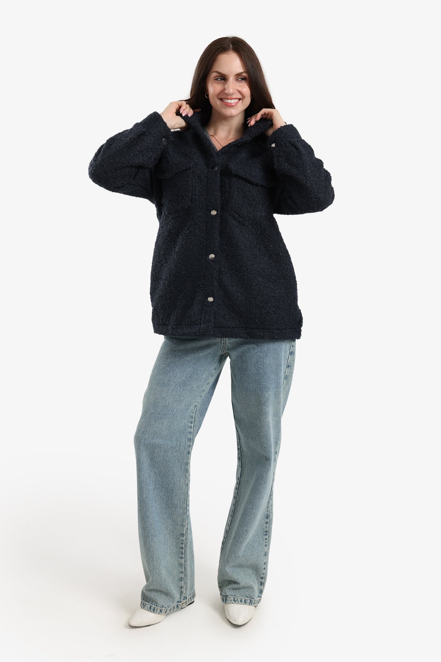 Overshirt with Chest Pockets