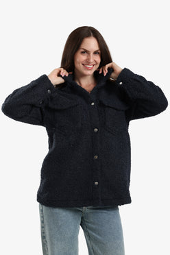 Overshirt with Chest Pockets