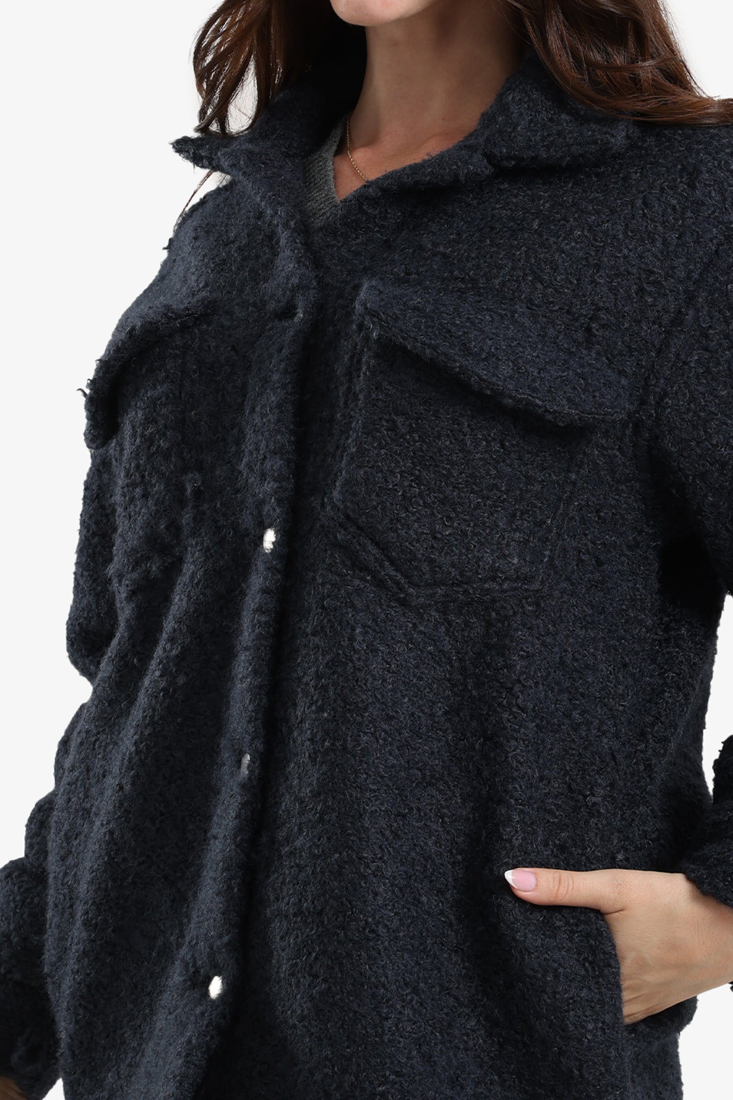 Overshirt with Chest Pockets