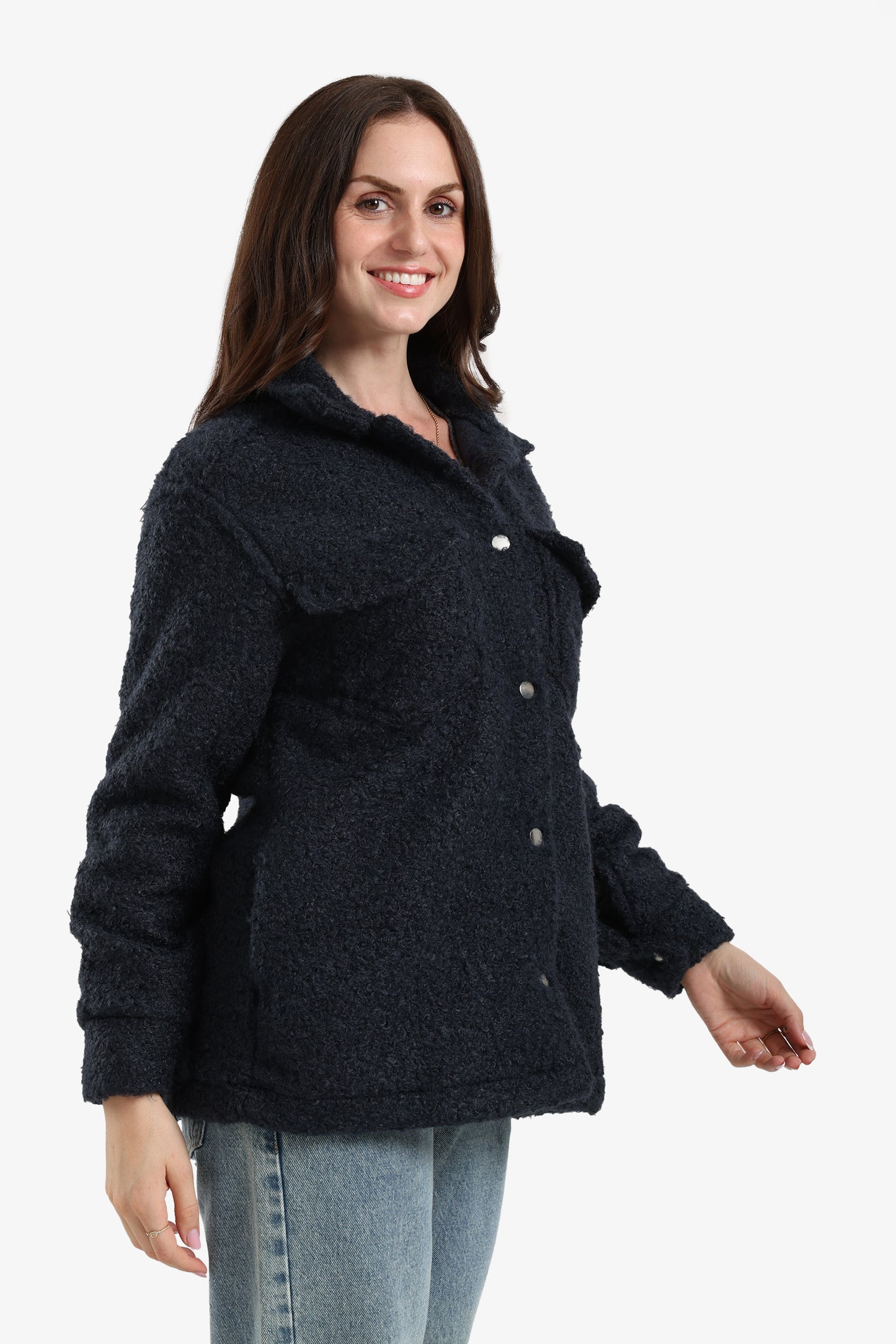 Overshirt with Chest Pockets