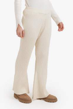 Ribbed Flare Pants