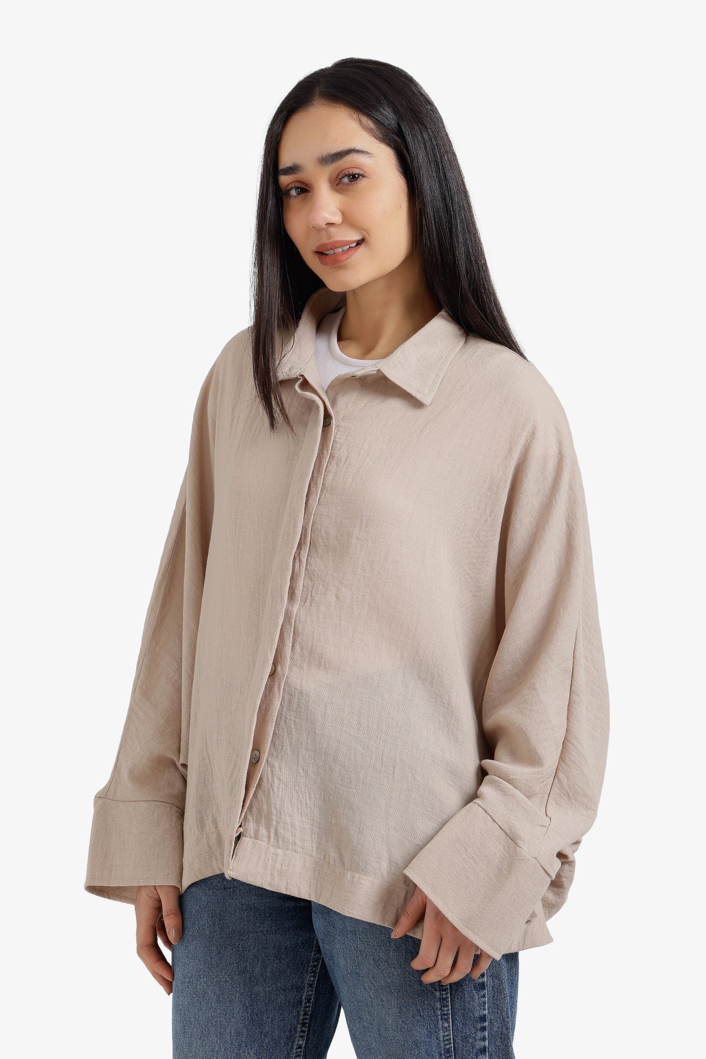 Oversized Long Sleeve Shirt