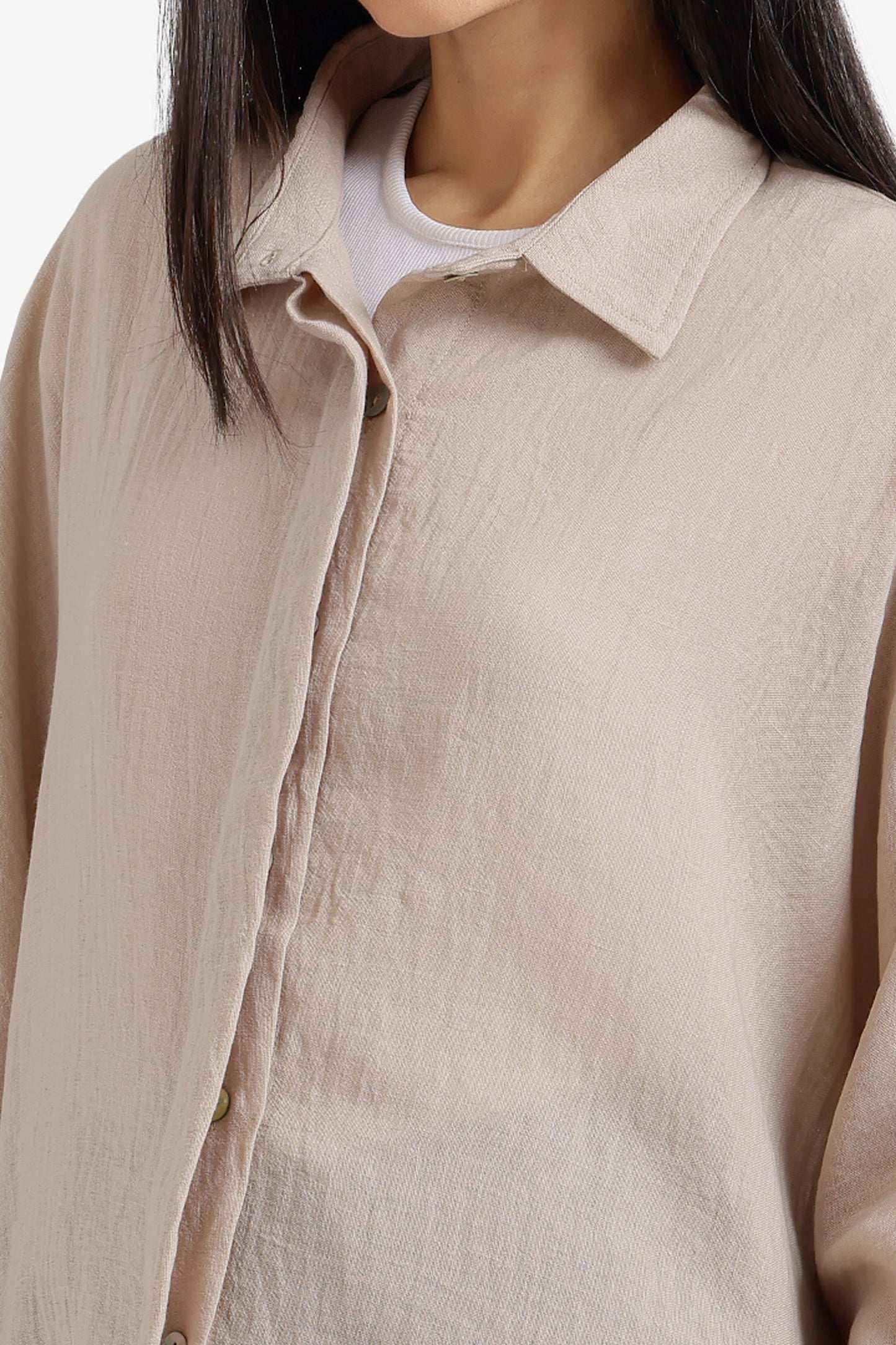 Oversized Long Sleeve Shirt