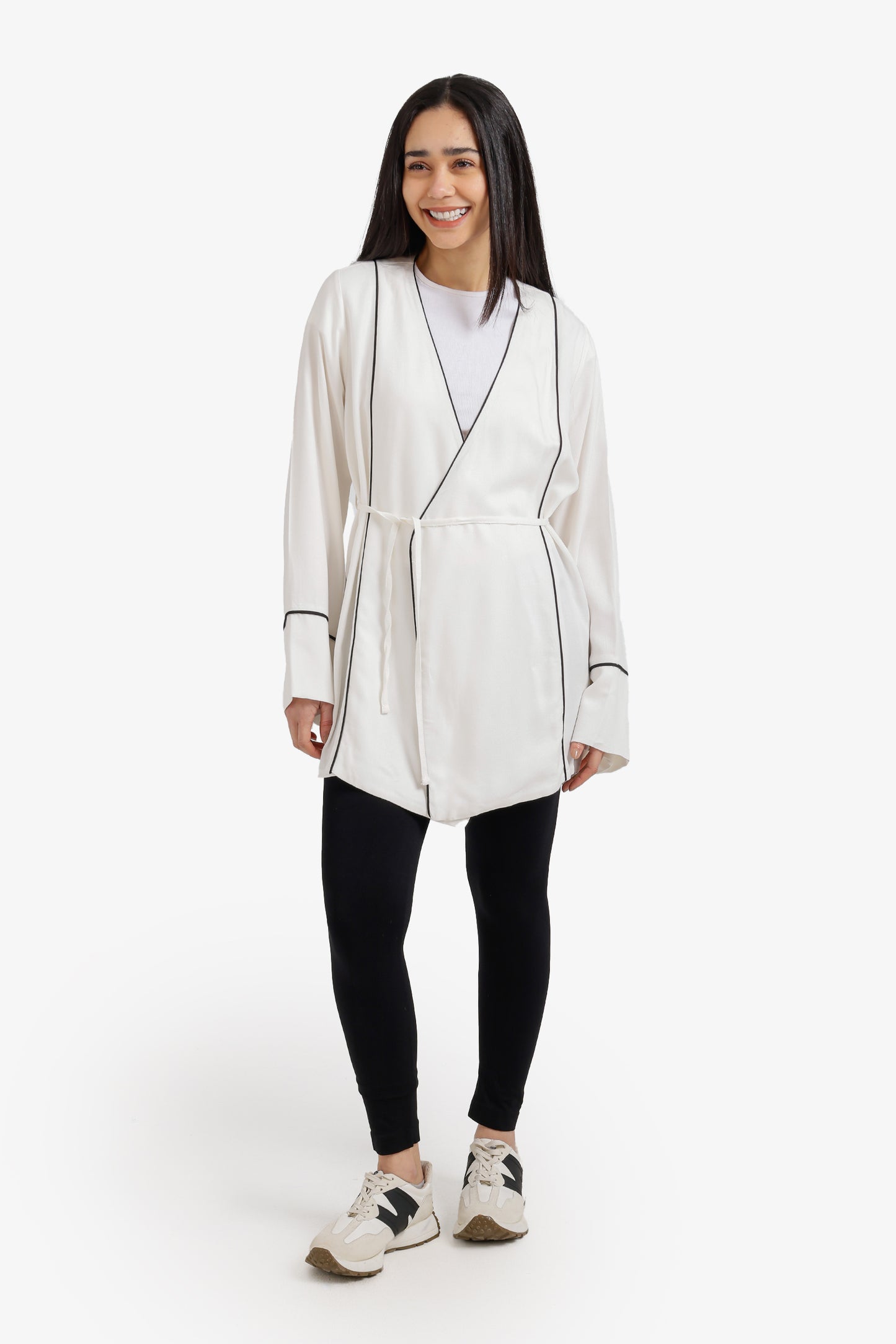 Kimono with Detachable Belt