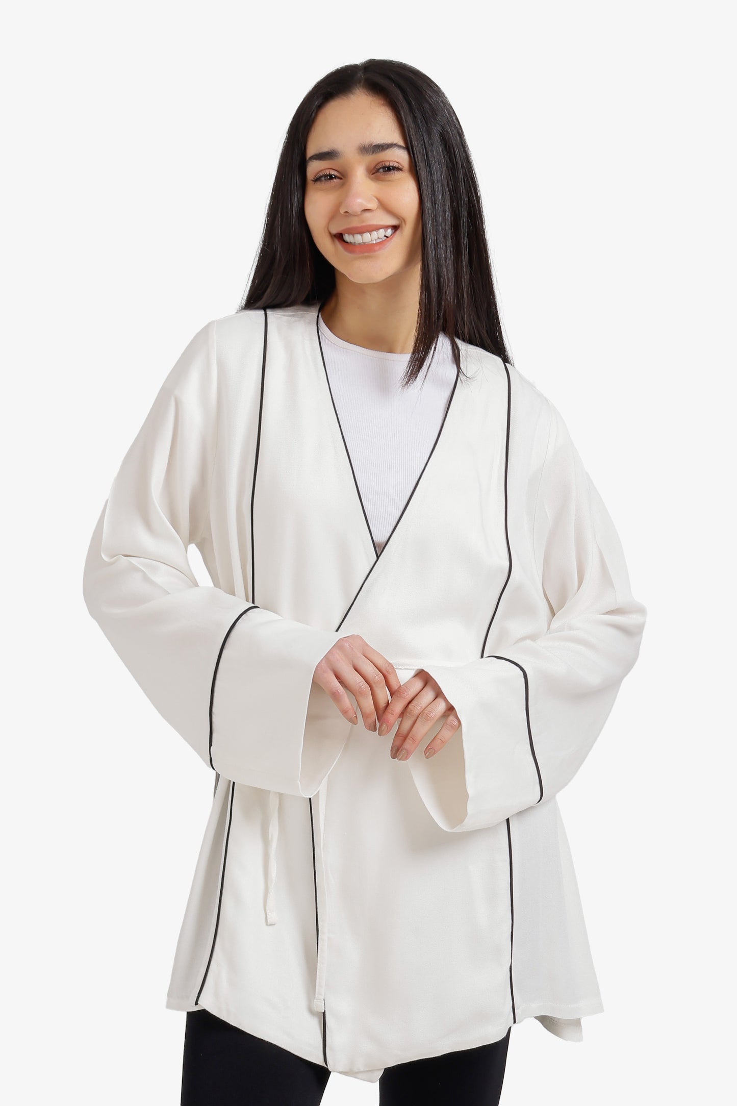Kimono with Detachable Belt