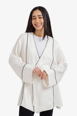 Kimono with Detachable Belt