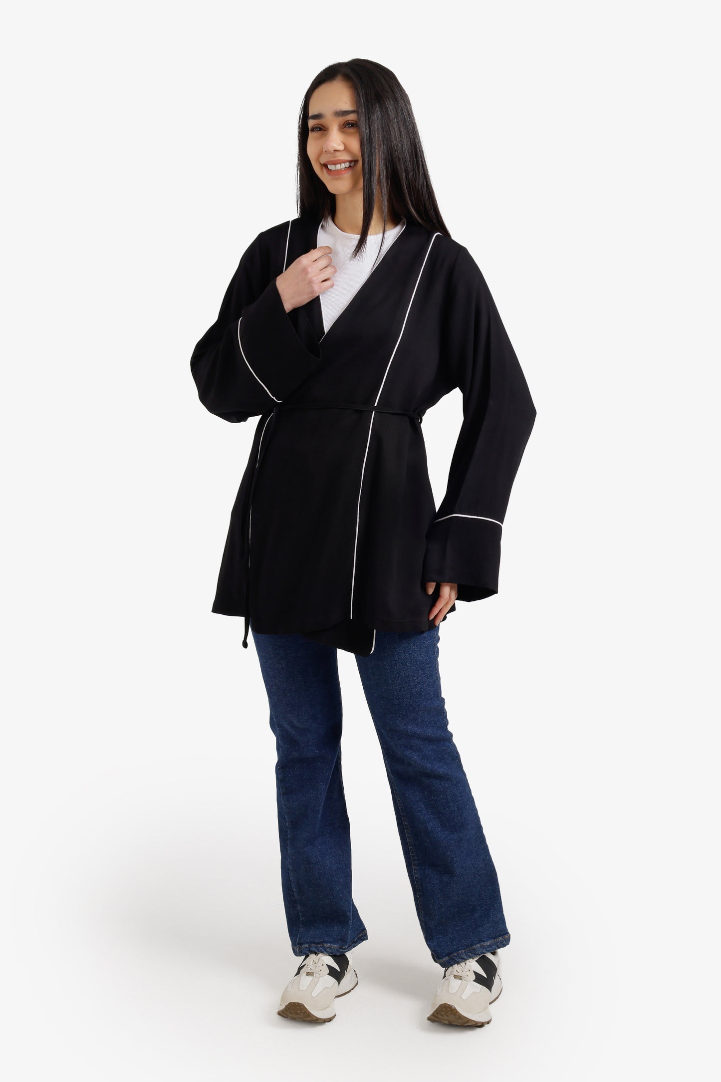 Kimono with Detachable Belt