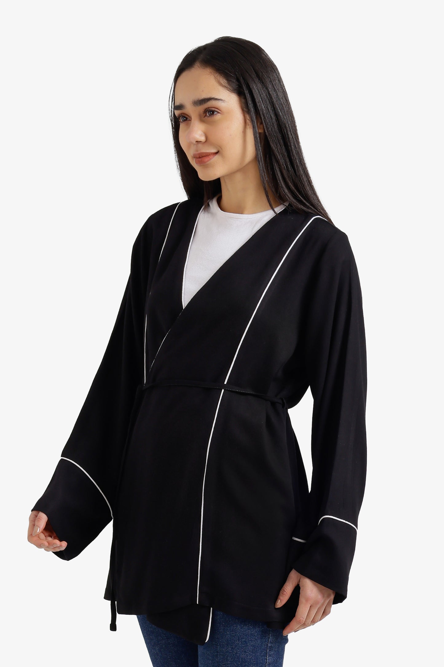 Kimono with Detachable Belt