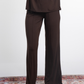 Wide Leg Viscose Front Seam Pants