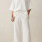 Textured Crinkle Pants