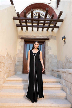 Sleeveless Long Vest