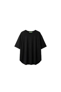Curved-Hem T-Shirt