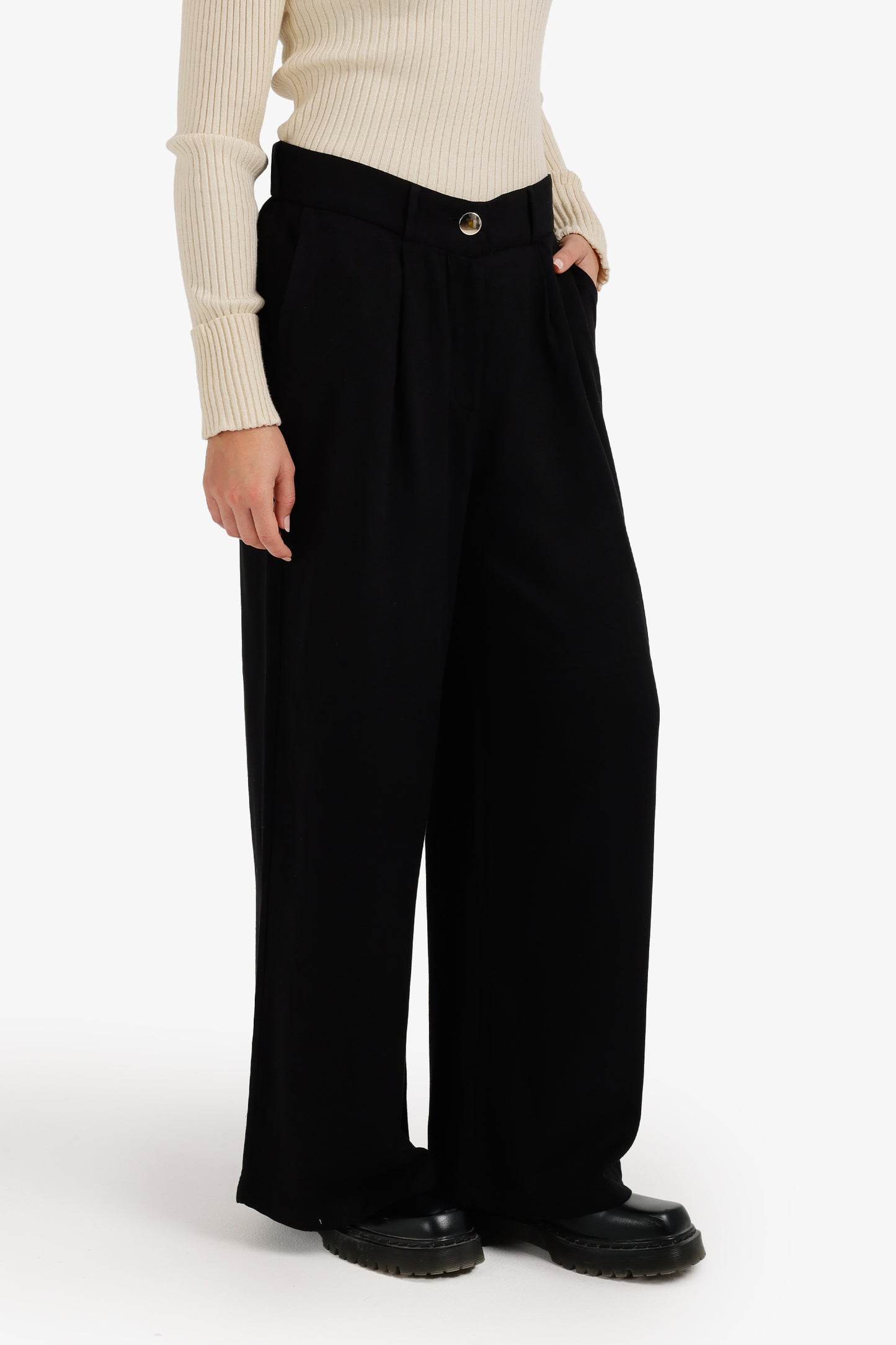 Flowy High-Waist Pants