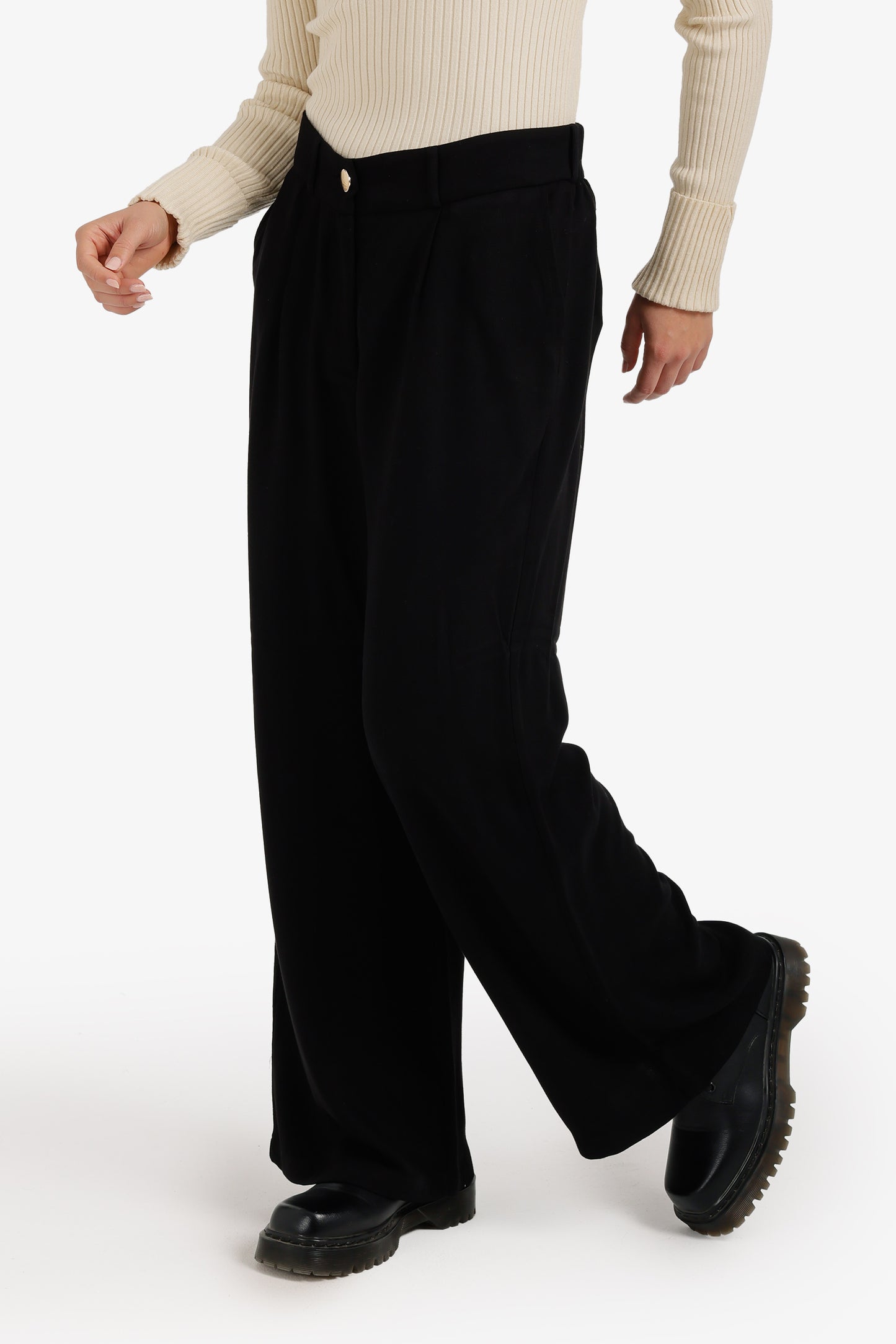Flowy High-Waist Pants