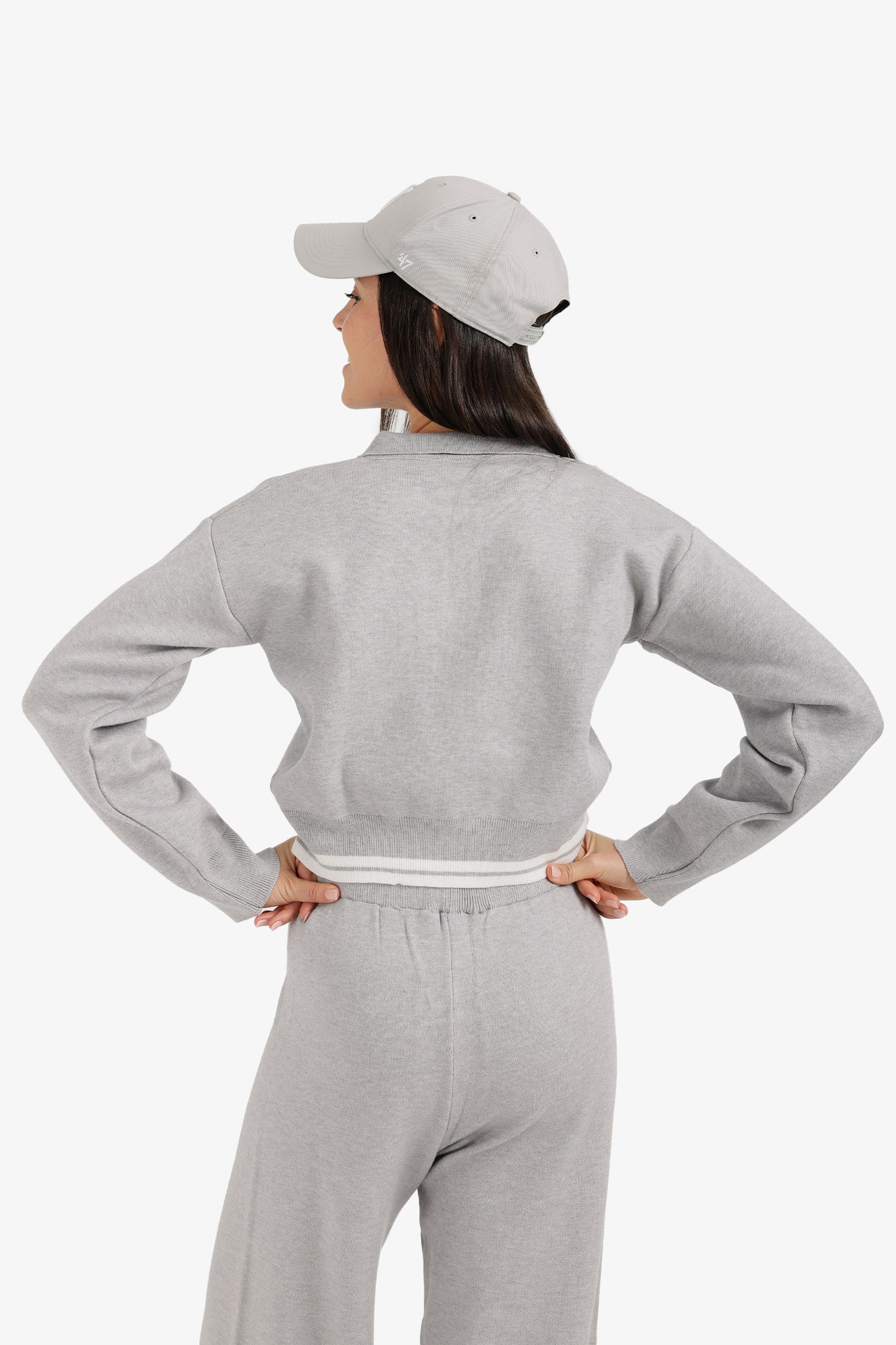 Cropped Lounge Sweatshirt