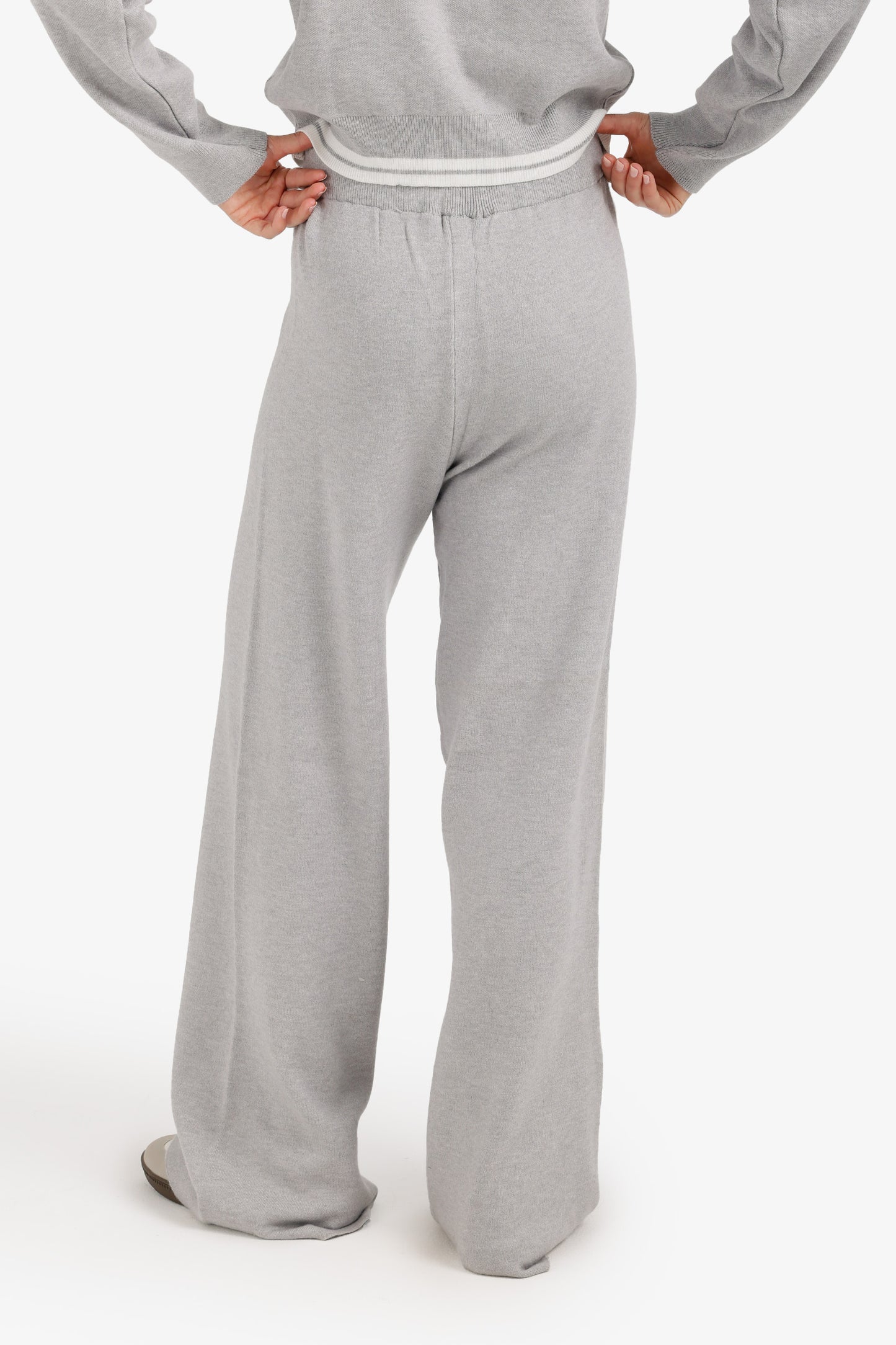 Wide-Leg Lounge Pants