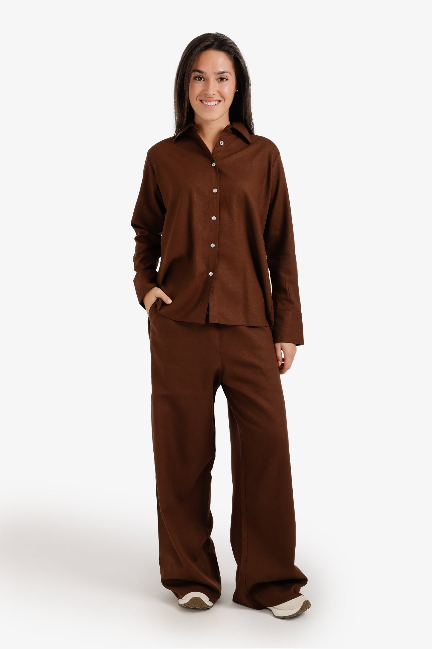 Relaxed Wide-Leg Pants