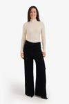 Wrap High-Waist Pants