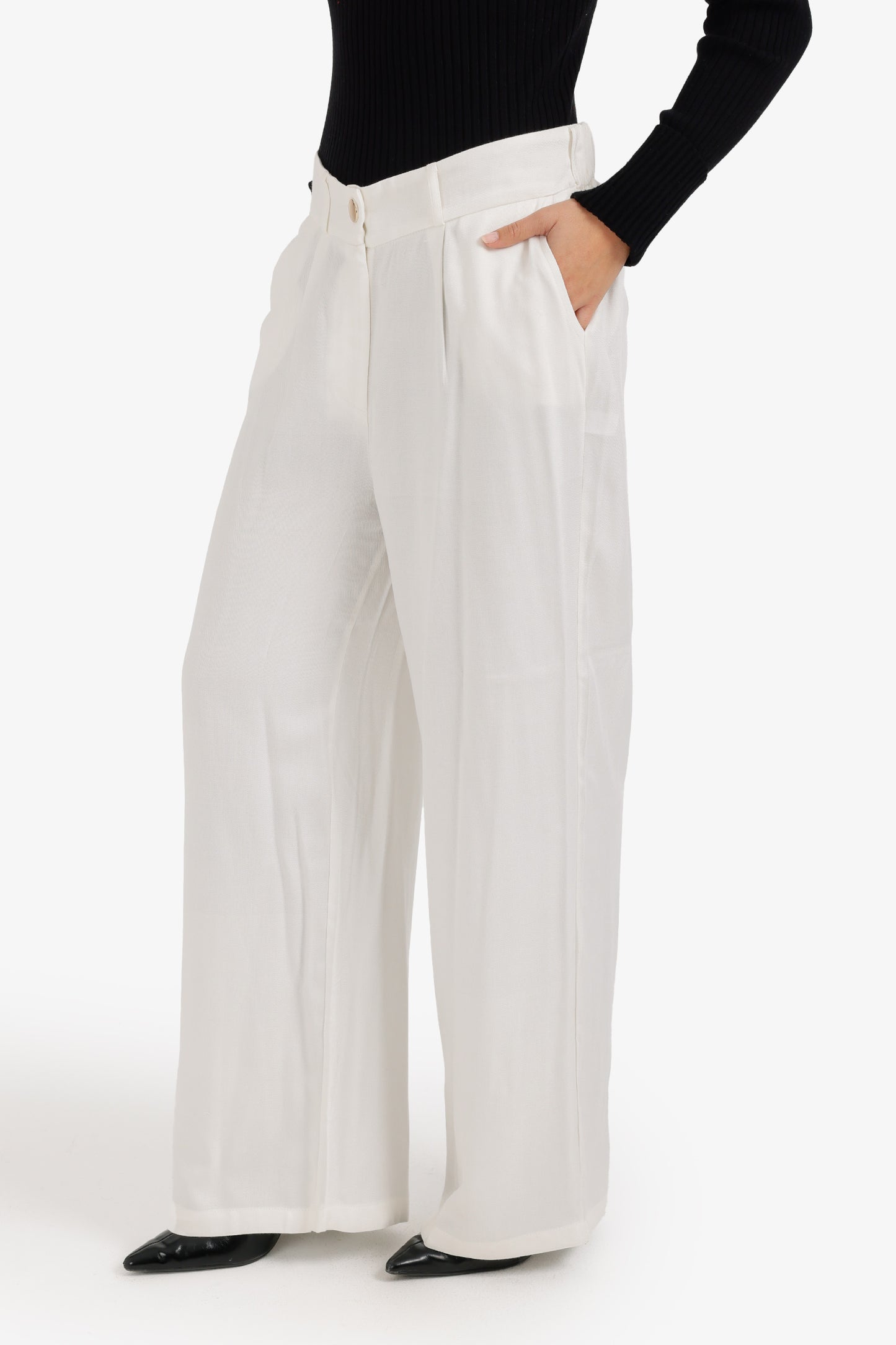 Flowy High-Waist Pants