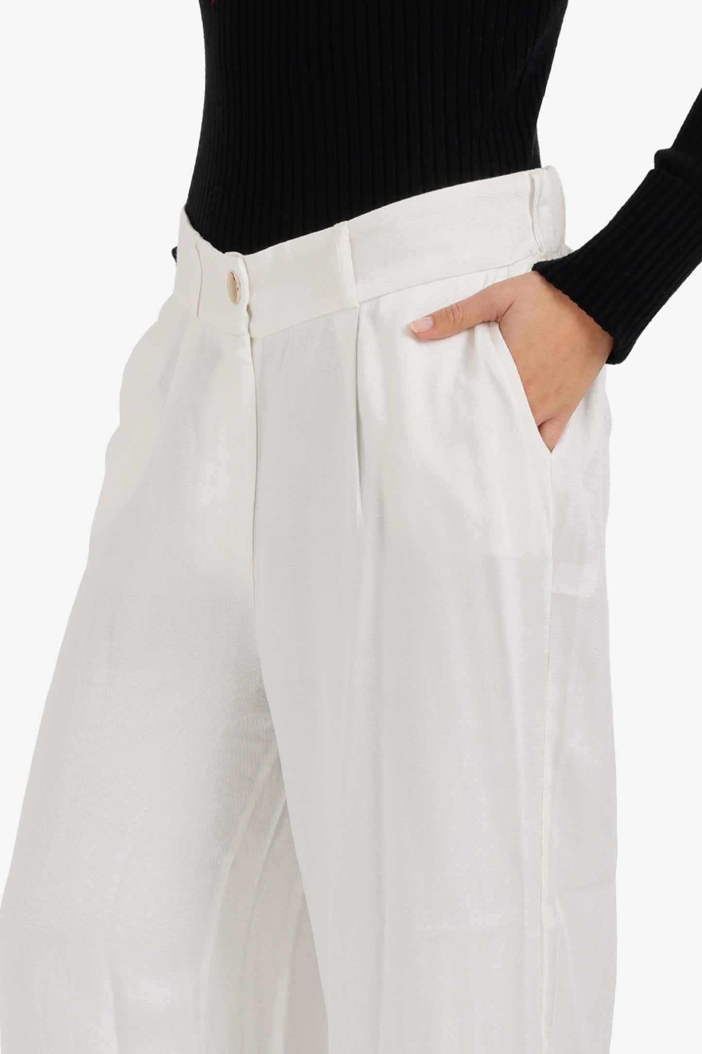 Flowy High-Waist Pants