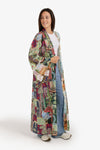 Scenic-Print Kimono