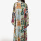 Scenic-Print Kimono